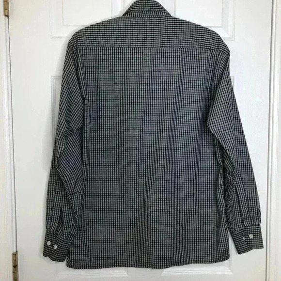 Black  & White Dress Shirt Size Large - Picture 9 of 16